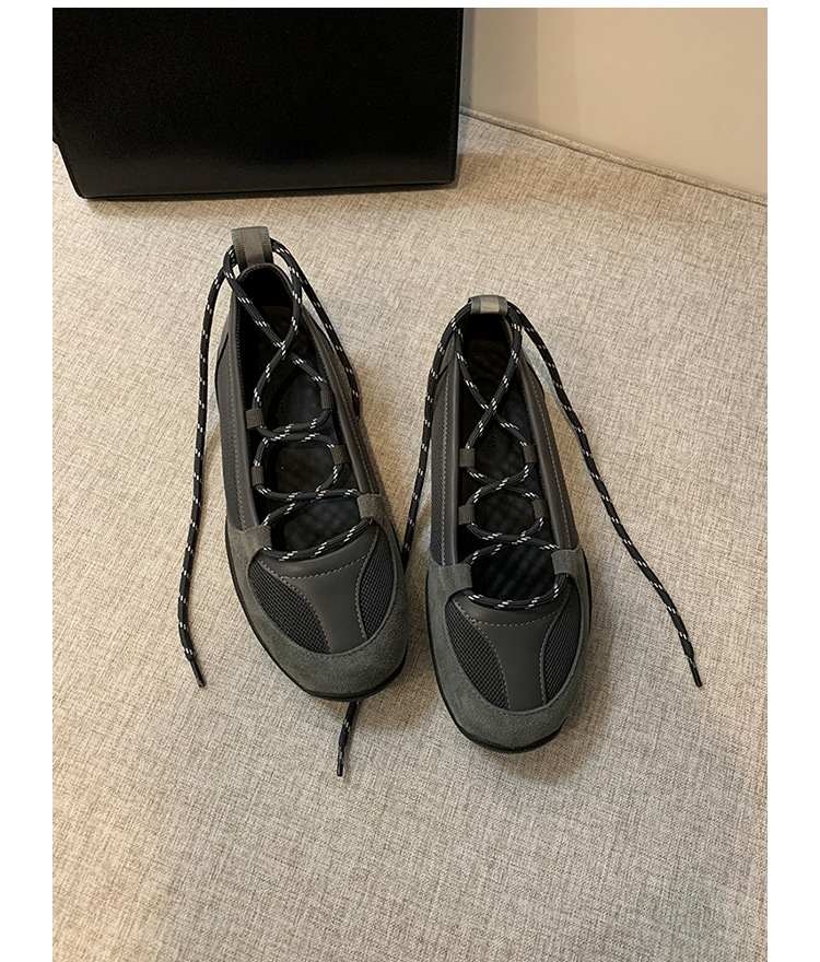 Edición de cuero de vaca ~ nuevo ballet zapatos deportivos de mujer correa casual zapatos de mujer Mary Jane zapatos planos zapatos