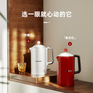 Daewoo Electric Water Kettle Ek01-M Mechanical Household Water Kettle Fully Automatic Heat Preservation Integrated Stainless Steel
