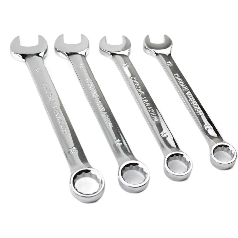 8-32 мм полный комплект гальванического зеркального ключа, быстрый ключ, двусторонний ключ для ремонта автомобилей, инструмент для авторемонта