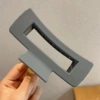 18#gray and blue square clip