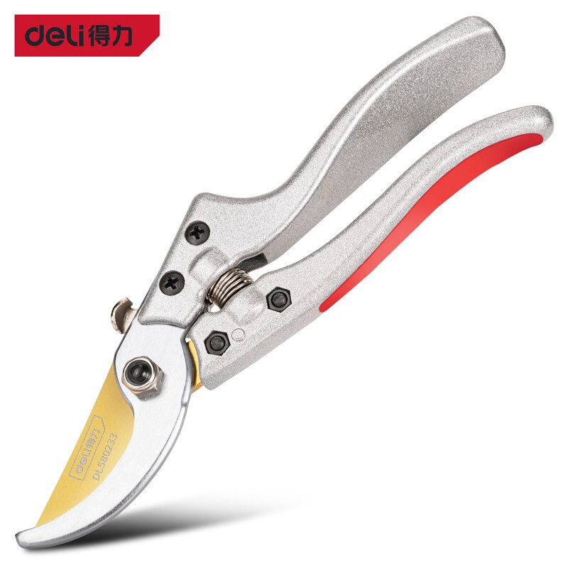 得力剪枝剪刀园林花艺修剪树枝剪刀果树剪刀粗大花剪园艺剪子工具