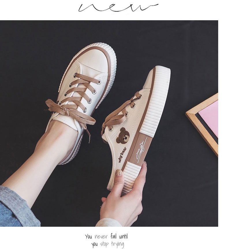 1970er Little Bear Toe Halbzehen-Segeltuchschuhe ohne Absatz für Damen, Sommer 2021, neuer Slip-On-Lazy-Schuh_voghion.com