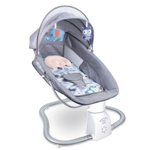 New Baby Rocking Chair, Soothing Chair, Electric Rocking Bed, Baby Smart Sleep Aid, Music Recliner with Anti-Mosquito Net