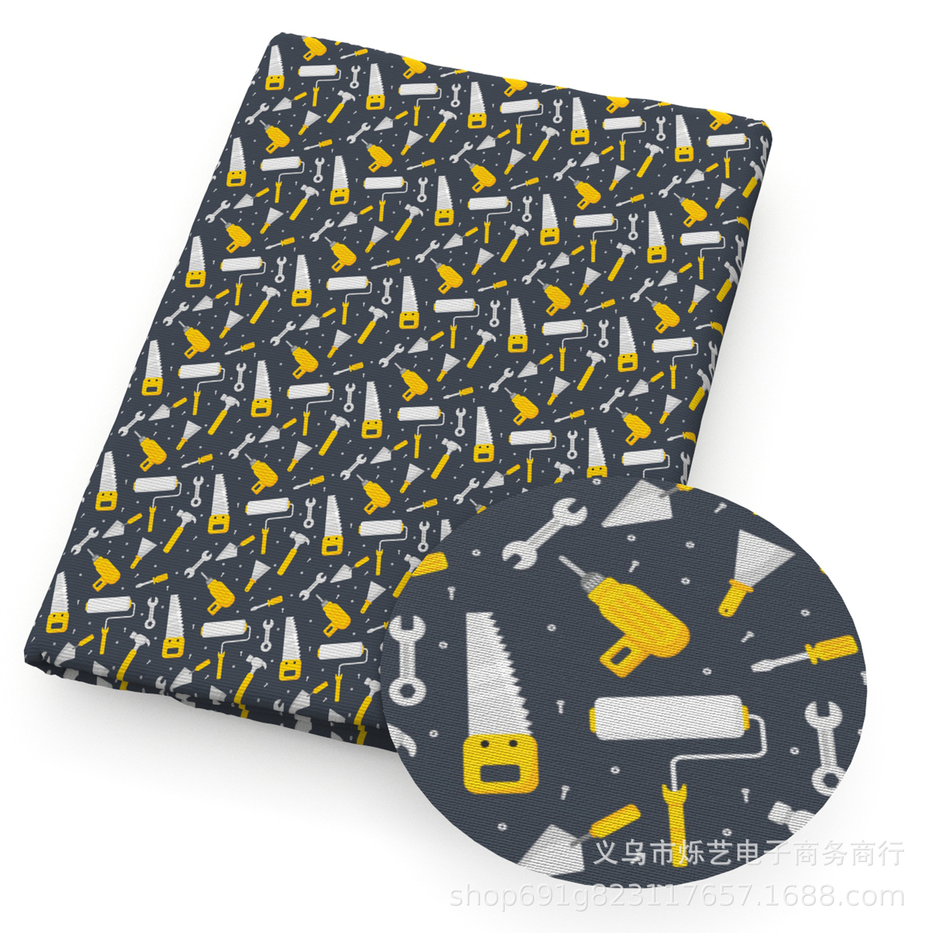 100% cotton, 50*145cm continuous -12