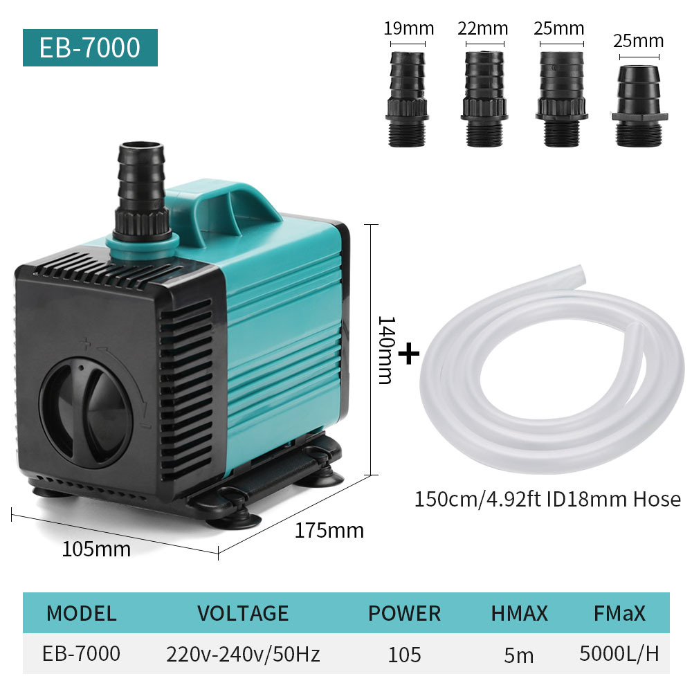 EB-7000 +1.5 m inner diameter 18mm water pipe