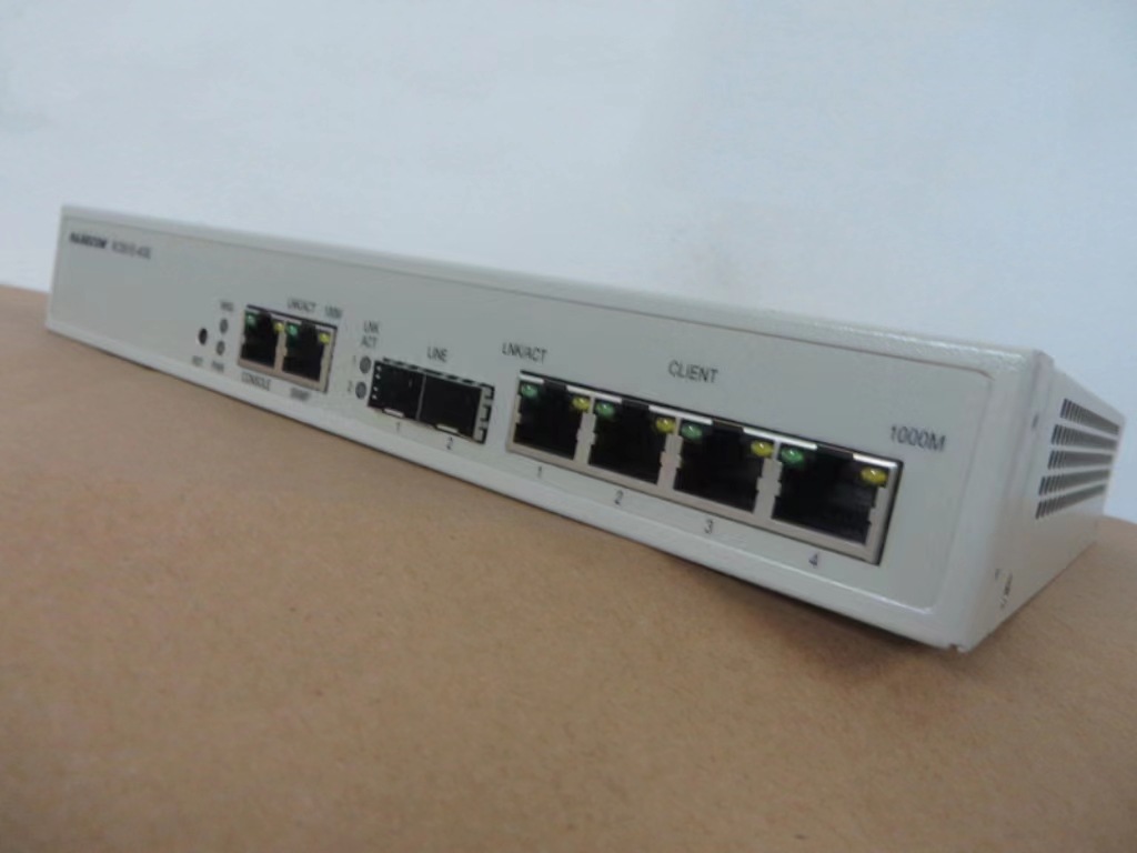 RC551E-4GE-SS15-AC 瑞斯康达2光口转4电口千兆光纤收发器单模