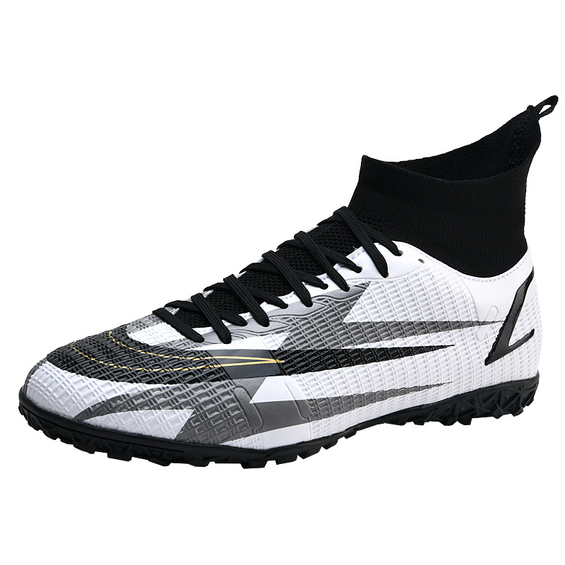 Binbinniao más tamaño de los nuevos hombres de fútbol transpirable zapatos de fútbol de hierba de Interior de uñas largas y cortas zapatos de fútbol