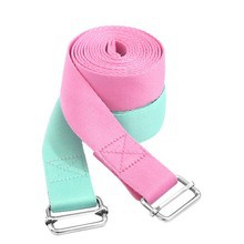 Fábrica directa yoga estiramiento cinturón tira ballet danza Corbata con multi-función auxiliar yoga estiramiento cinturón