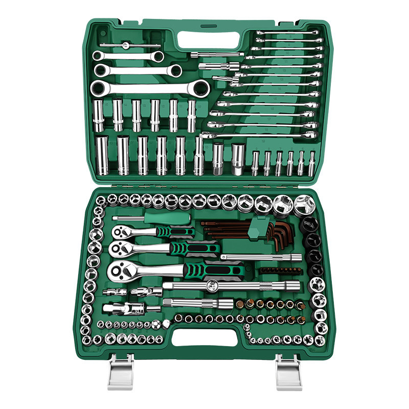 Kit de herramientas de reparación de automóviles manguito llave trinquete combinación de reparación de automóviles caja de herramientas de reparación de automóviles multipropósito multifunción pequeña voladora