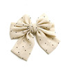 British Fan girl simple bow ribbon shoe buckle supplementary materials handmade, Korean style Japanese cloth art shoes clothing
