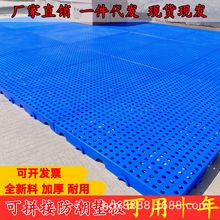 加厚防潮板仓库防潮垫板塑料拼接防潮板栈板宠物防潮塑料托盘批发