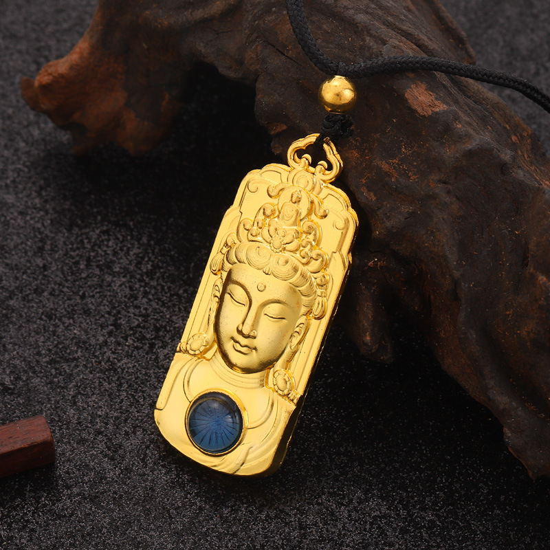 Pendant, protective amulet, Tieguanyin tea