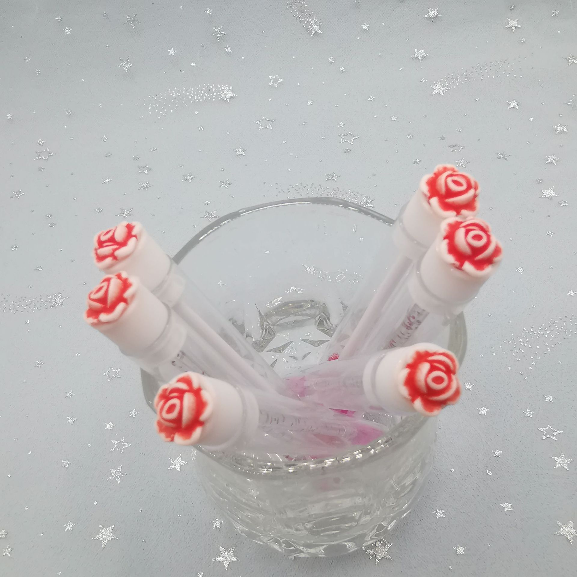 Acrylic Rose Tube Eyelash Brush Image 8