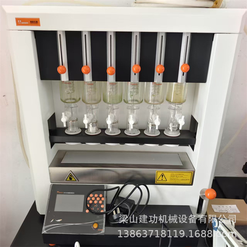 二手SOX406脂肪测定仪 自动索氏提取 实验室脂肪抽取器 建功回收