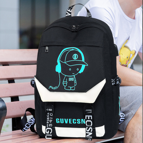 Backpack men's fashionable Korean style high school student backpack junior high school student schoolbag boy's lightweight primary school student
