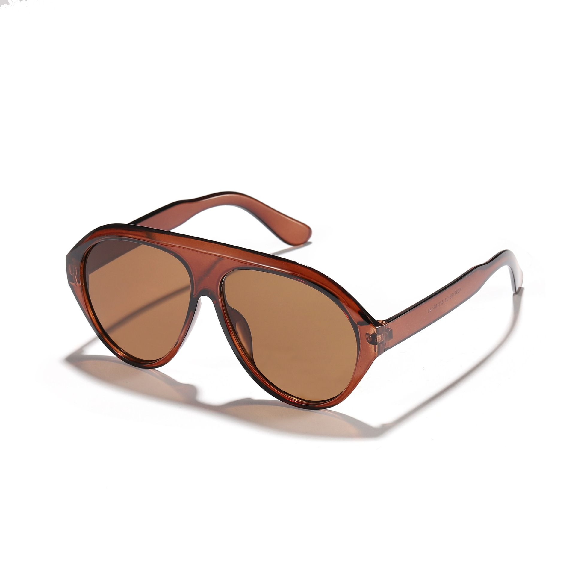 La cara grande es delgada y la tendencia del espejo de sapo, sombrilla personalizada, gafas de sol a prueba de rayos UV, fiesta de fiesta, gafas de moda