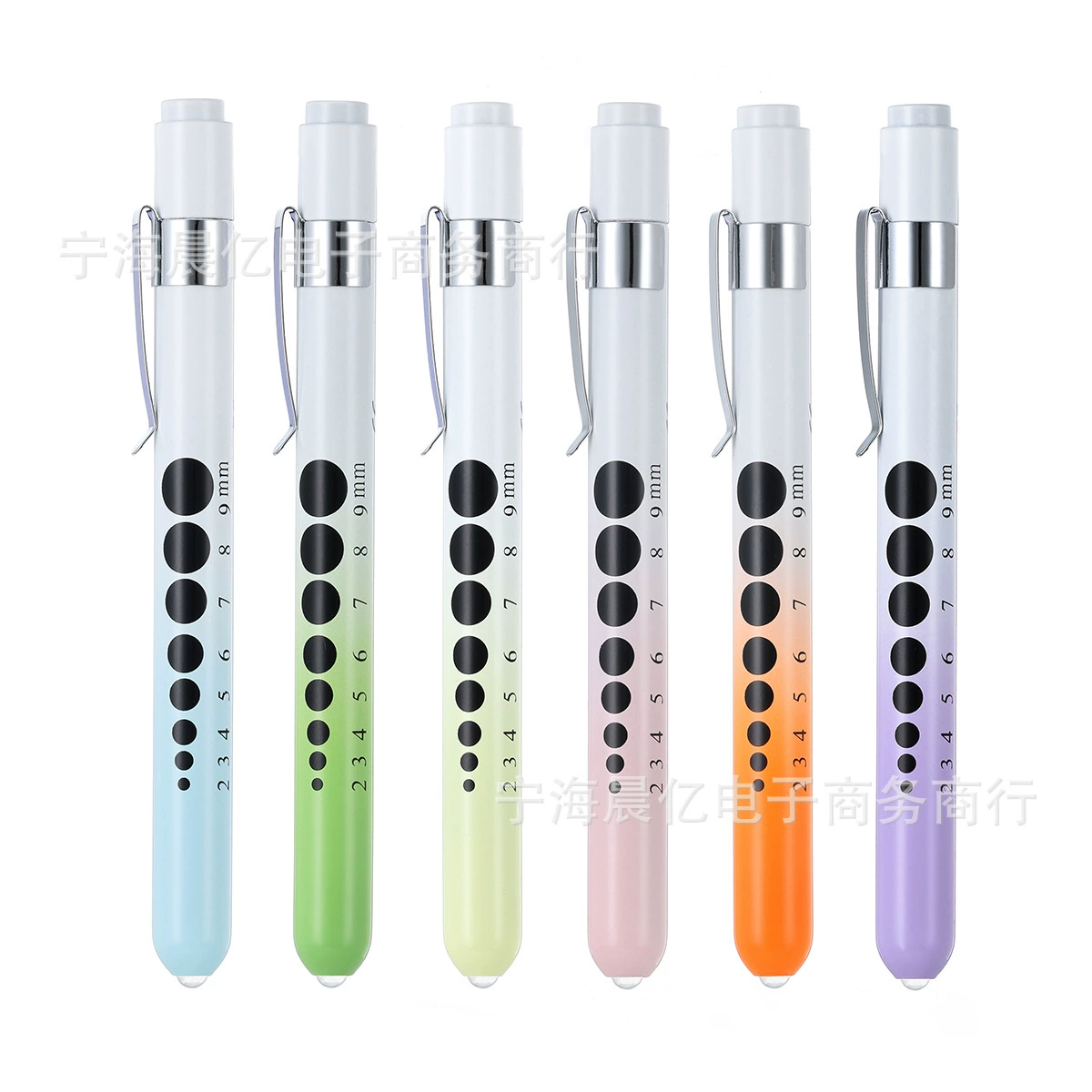 Фонарик-пупиллароскоп с градиентным цветом, светодиодный, прямые поставки с завода