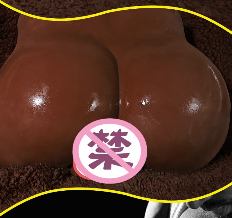 Jiuai Half-Body Male Masturbator TPE Mold Replica Big Butt Adult Toy — detail image 5