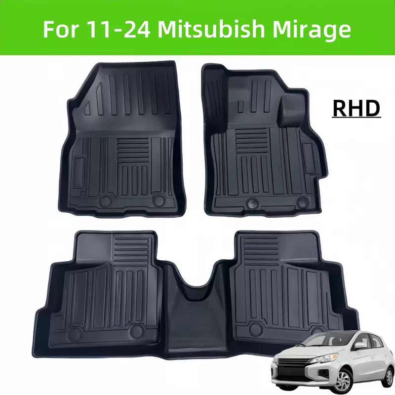 Для [11-24] Mitsubishi Mirage TPE автомобильный коврик пола / задний багажник коврик
