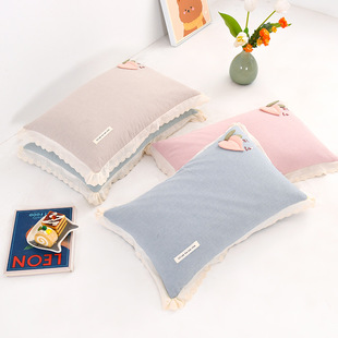 2025 New Student and Children's Pillow Core Cotton Pillow Buckwheat Student Pillow Core Gauze Pillow Nap Pillow