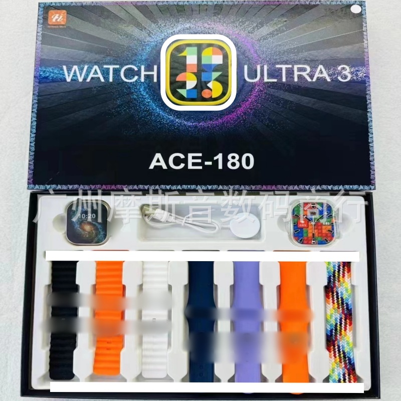 2025 nuevo reloj inteligente ACE220 para hombre multifunción Bluetooth teléfono deporte Huaqiangbei S10 pulsera inteligente