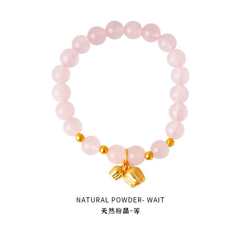 晗珞~优化石方形镂空串珠手链简约宫廷风时尚手链简约百搭手饰女|undefined