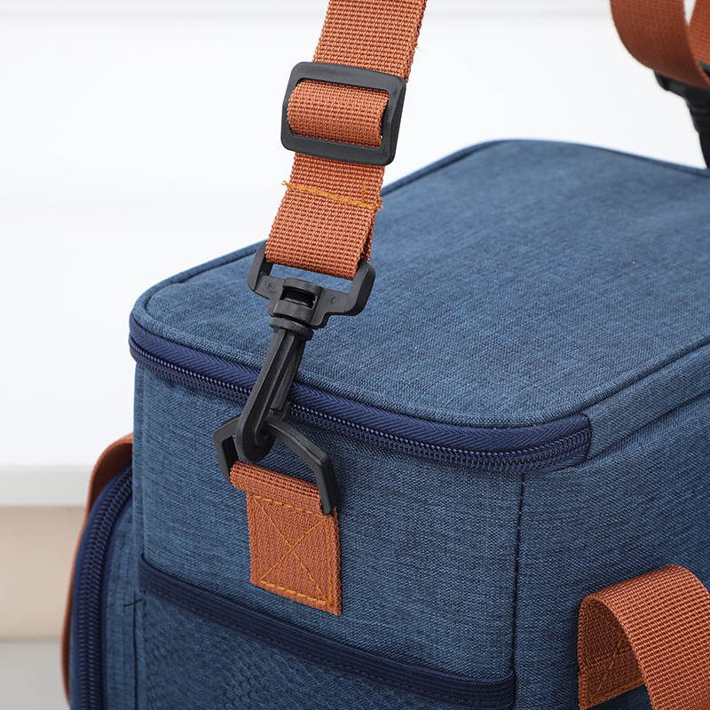 bolsa de hielo portátil de gran capacidad bolsa de hielo de comercio exterior transfronterizo bolsa de picnic al aire libre bolsa de aluminio grueso bolsa de bento impermeable