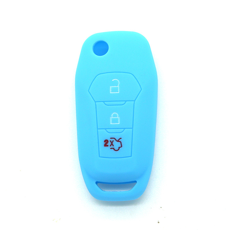 Car key bag, Ford Ford Focus Mondeo - gradient-blue
