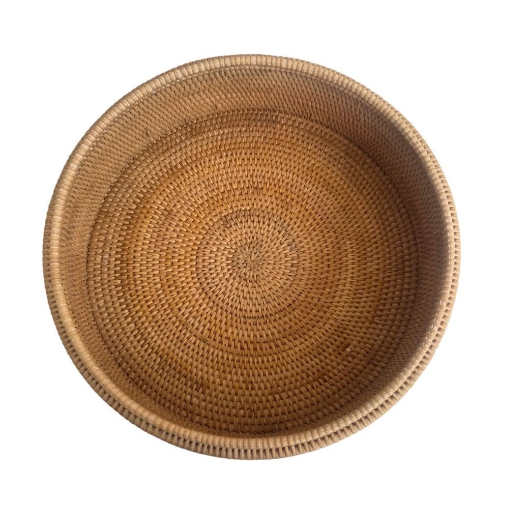 Vietnam al por mayor acuta tejida a mano cestas de almacenamiento cestas de frutas bocadillos caja de almacenamiento cestas de dulces