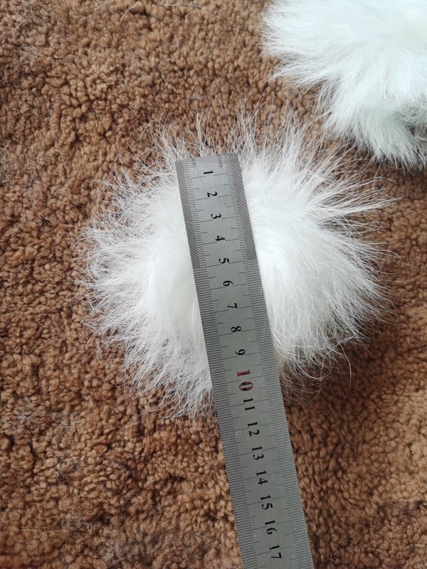 真毛进口大羊皮毛球逗猫玩具结实耐用大毛球逗猫玩具|undefined