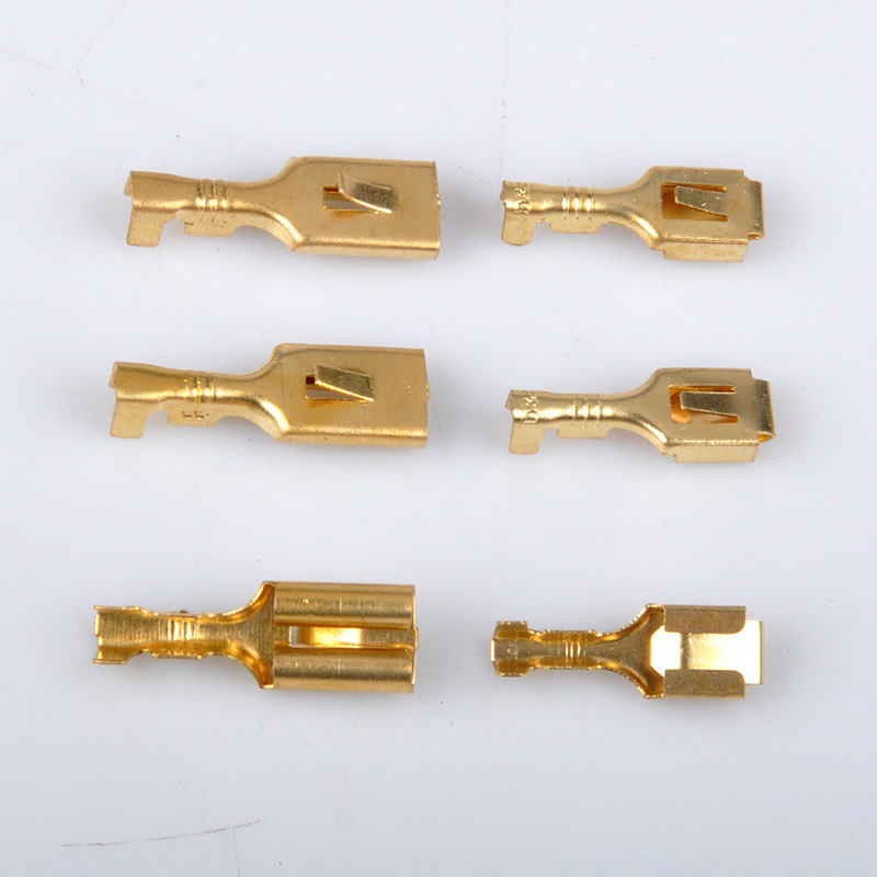 厂家直销发电机配件整流器端子桥组端子定制整流桥铜卡子0.78MM