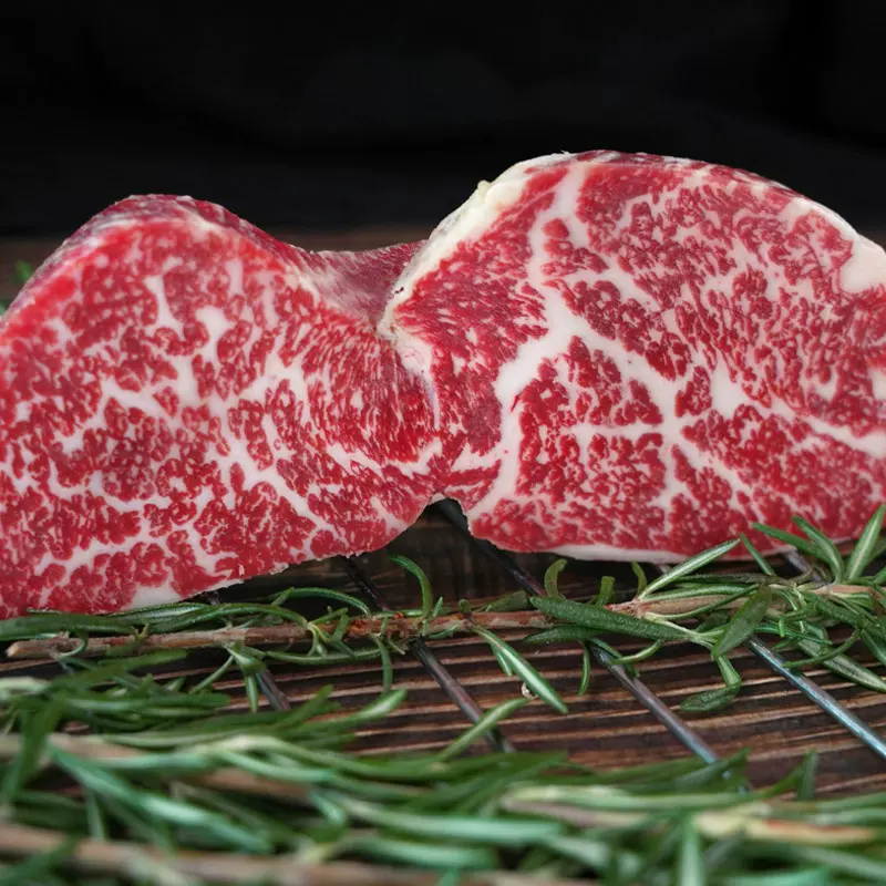 澳洲和牛M9三角肉雪花烤肉牛排M9雪花烤肉片新鲜嫩滑纯肉原切牛排