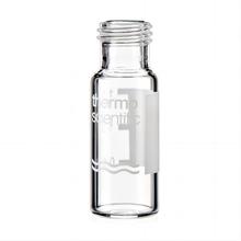 6PSV9-1P 2mL玻璃螺口样品瓶 3级透明平底采样瓶