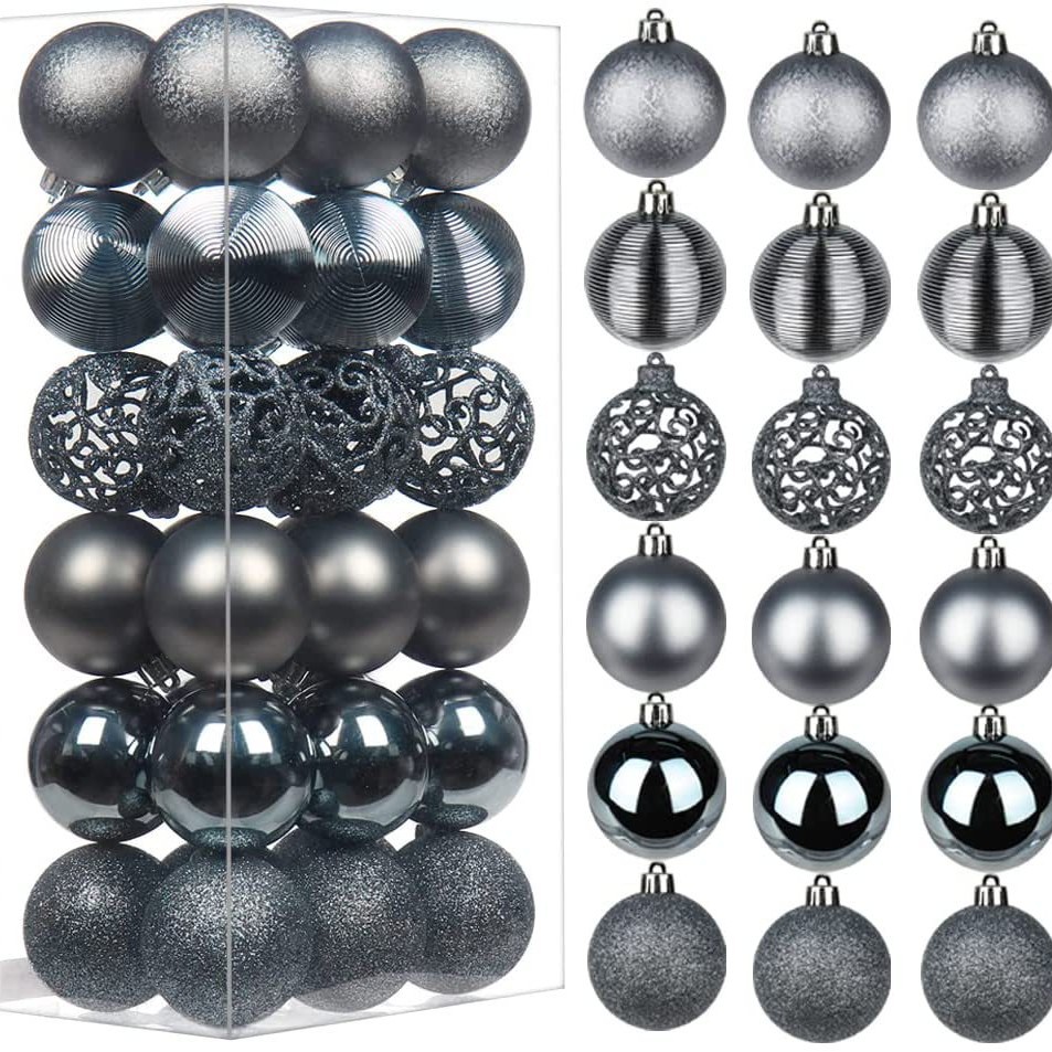Amazon para Navidad Bolas de Navidad 36 árboles de Navidad Fiestas de Navidad Bolas de Navidad