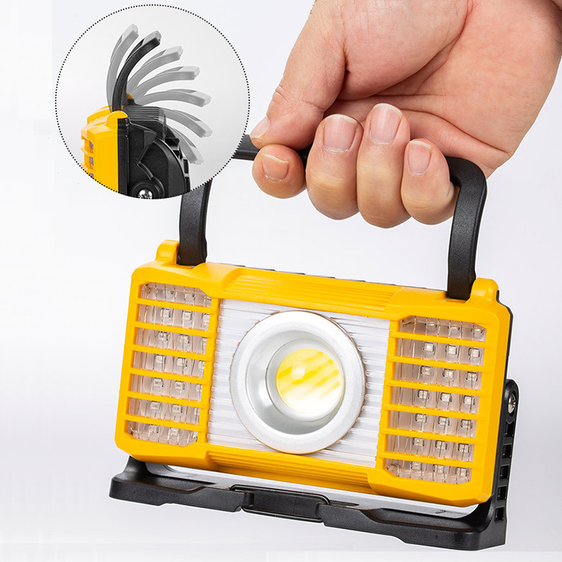 Nuevo trabajo luz al aire libre camping luz de emergencia LED resalte multifuncional multi-engranaje ajustable hogar larga resistencia