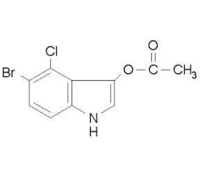 5-溴-4-氯-3-吲哚乙酸酯, 99%,酯酶底物  Cas号: 3252-36-6