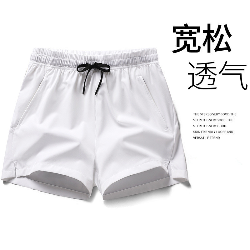 Wholesale Export Ice Silk Quick-Dry Shorts for Men, Summer Thin Large Size Three-Quarter Pants, Cheap Sports Pants for Outdoor Wear Wholesale Export Ice Silk Quick-Dry Shorts for Men, Summer Thin Large Size Three-Quarter Pants, Cheap Sports Pants for Outdoor Wear