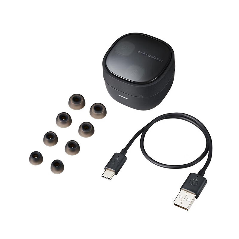 ATH-SQ1TW2ブルートゥースワイヤレスイヤホン真 � � ワイヤレスイヤホンワイヤレス充电ip5x * 防水ブラック|undefined