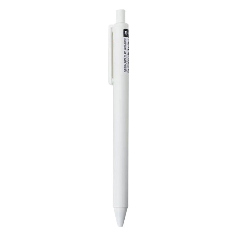 Small White Pen, Press-Type Brush Pen for Exam Questions, Quick-Drying, Smooth St Tip 0.5, Black, Red, Blue Three-Color Gel Pen, Ins Style