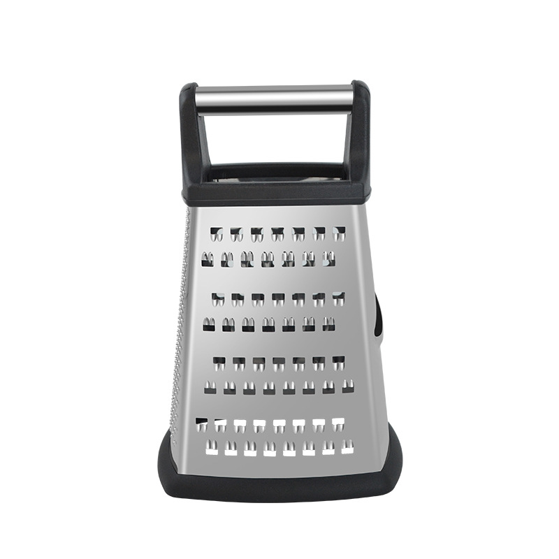 Rallador de cuatro lados de acero inoxidable, triturador de papa y rábano, cortador de verduras y frutas multifuncional para el hogar