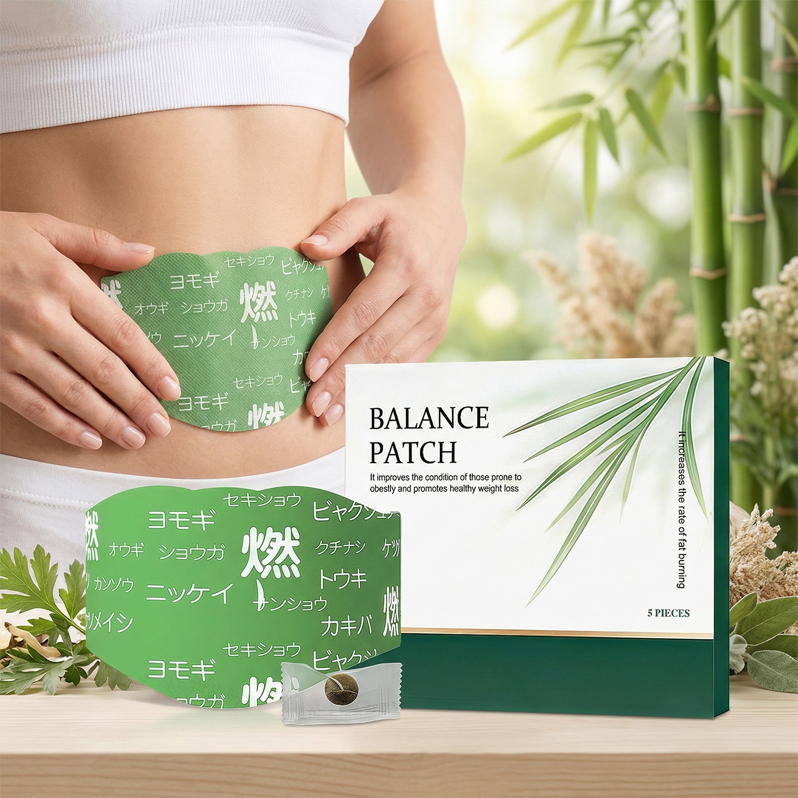Cross-Border Popular Herbal Body Care Patches, Lightweight and Breathable Material That Fits the Body, Daily Care Patches for Specific Areas