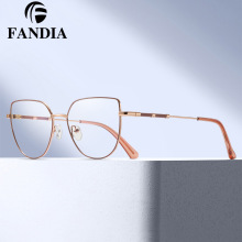 91395 新款金属眼镜框的奢华之选无惧岁月光学框百搭街拍直播热销