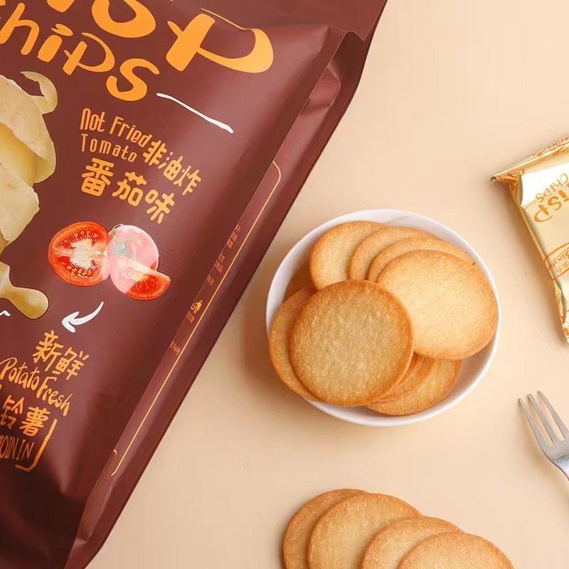 滨舟超薄薯片马铃薯饼干薄脆苏打小零食早餐小吃韩式小同款休闲|undefined