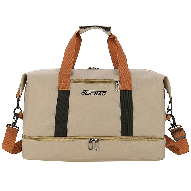 Bolsa de viaje portátil de gran capacidad de natación bolsa de equipaje de almacenamiento impermeable corta distancia bolsa de viaje ligero