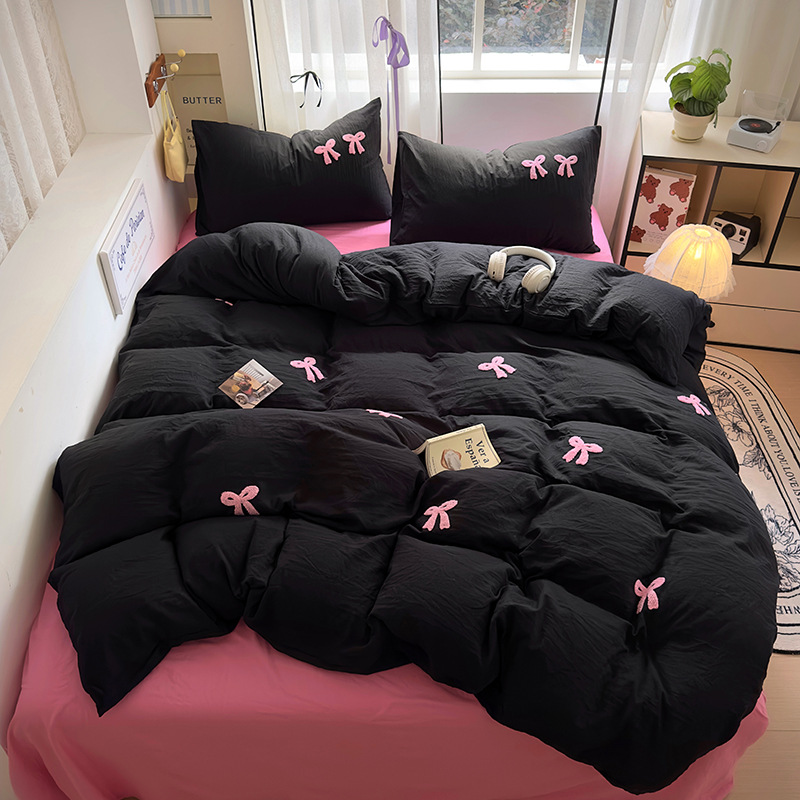 리본-블랙 로즈 핑크