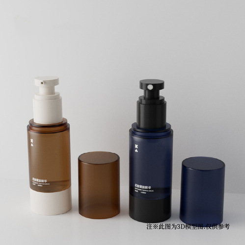 Manufacturer supplies 15/30/50ml essence fine mist spray bottle transparent plastic vacuum bottle press spray bottle