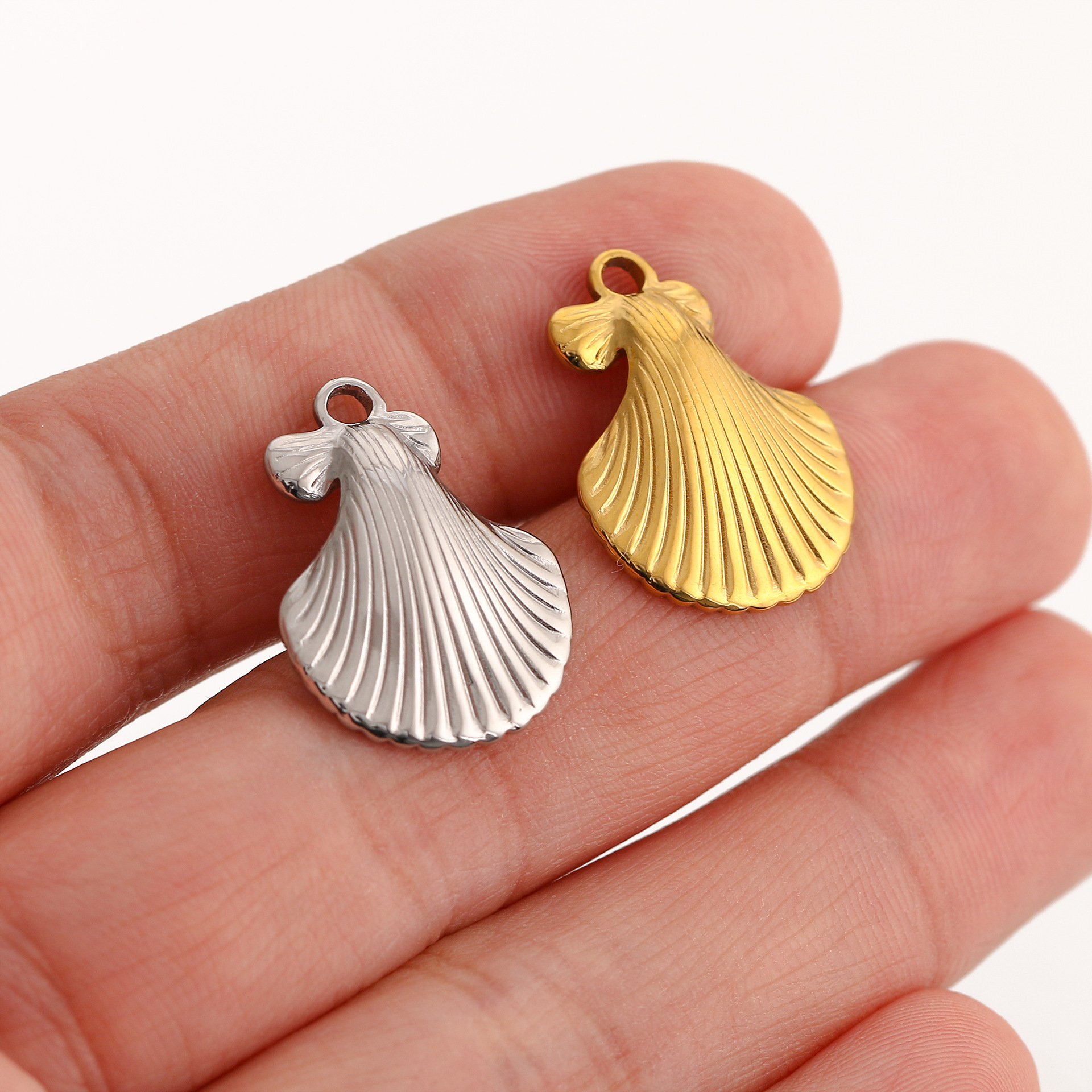 6g Weight Pendant Jewelry Making Type 11*16MM, 20 * 23mm Jewelry Making Size DIY Jewelry Accessories Classification 3 PCS/Package Quantity 304 Stainless Steel Material Starfish, Hippocampus, Shell Pattern Plating Design Simple Style Style 3 PCS/Package 11*16MM 20 * 23mm 304 Stainless Steel Starfish Hippocampus Shell Pendant 2