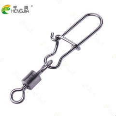 HENG JIA fishing gear lure connector 50pcs American pin fishhook small accessories stainless steel