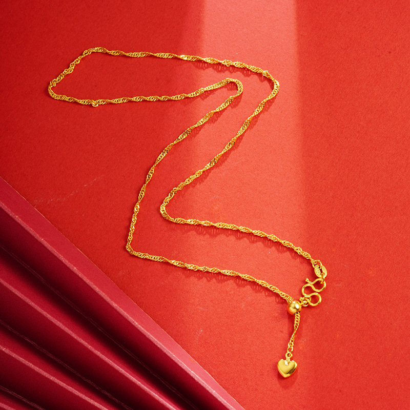 Vietnam oro collar cadena todo partido DIY accesorios de la joyería cadena simple estilo chino accesorios a juego al por mayor