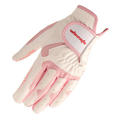 New golf gloves for women, thin hands, wear-resistant, breathable, microfiber cloth, anti-slip particles, hot cross-border sales